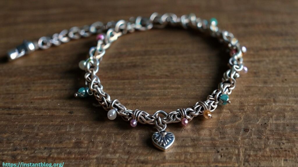 faeriecore cottagecore anklet chain