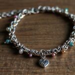 faeriecore cottagecore anklet chain