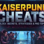 kaiserpunk cheats